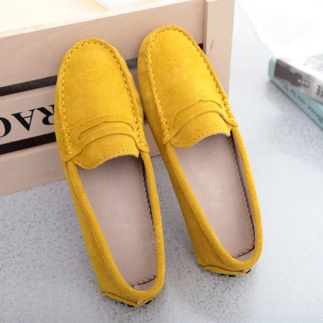 Women's Casual Slip On Driving Loafers