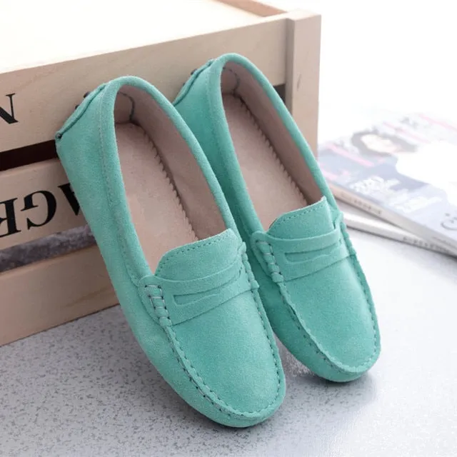 Women's Casual Slip On Driving Loafers