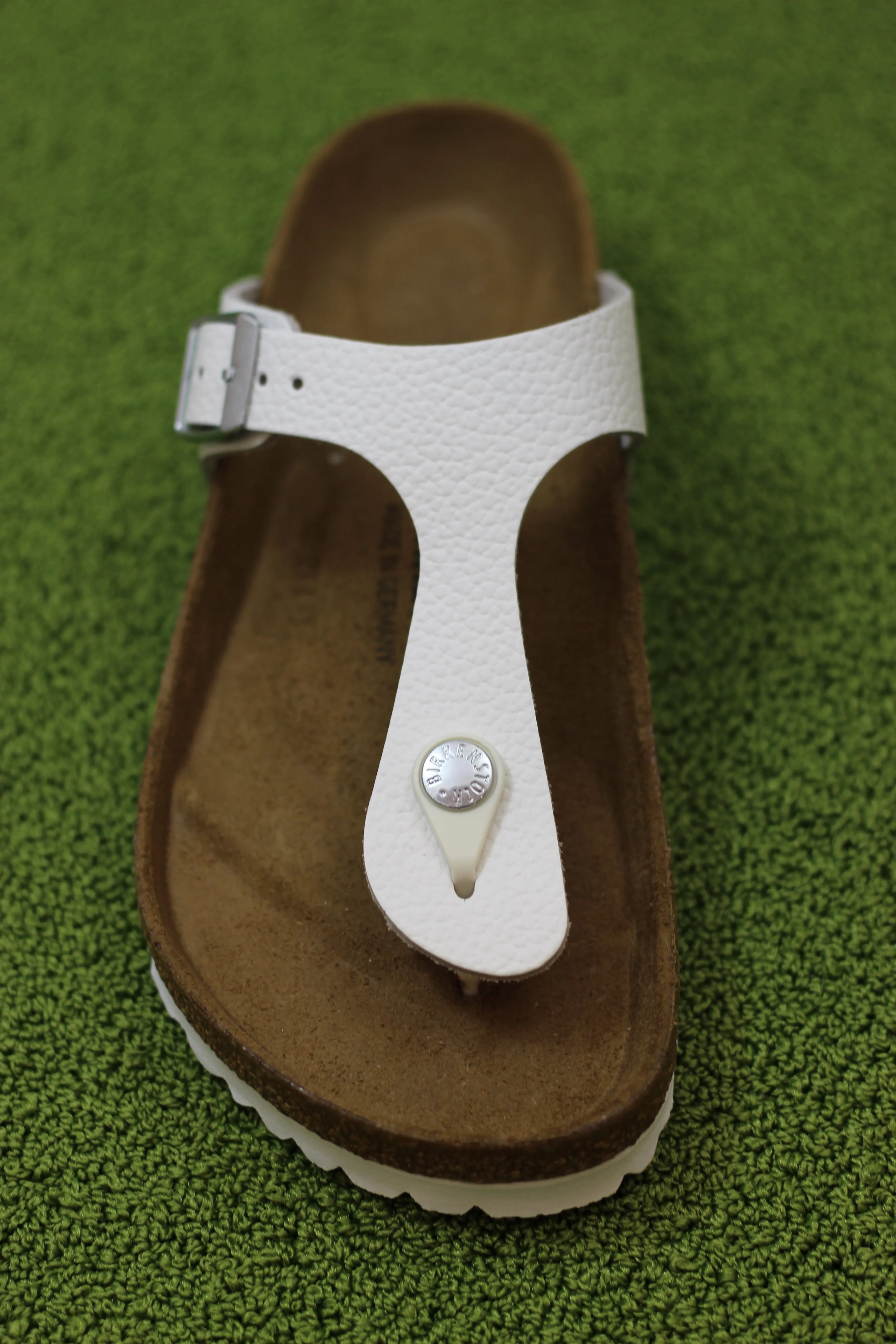 Women's Gizeh Sandal - White Leather