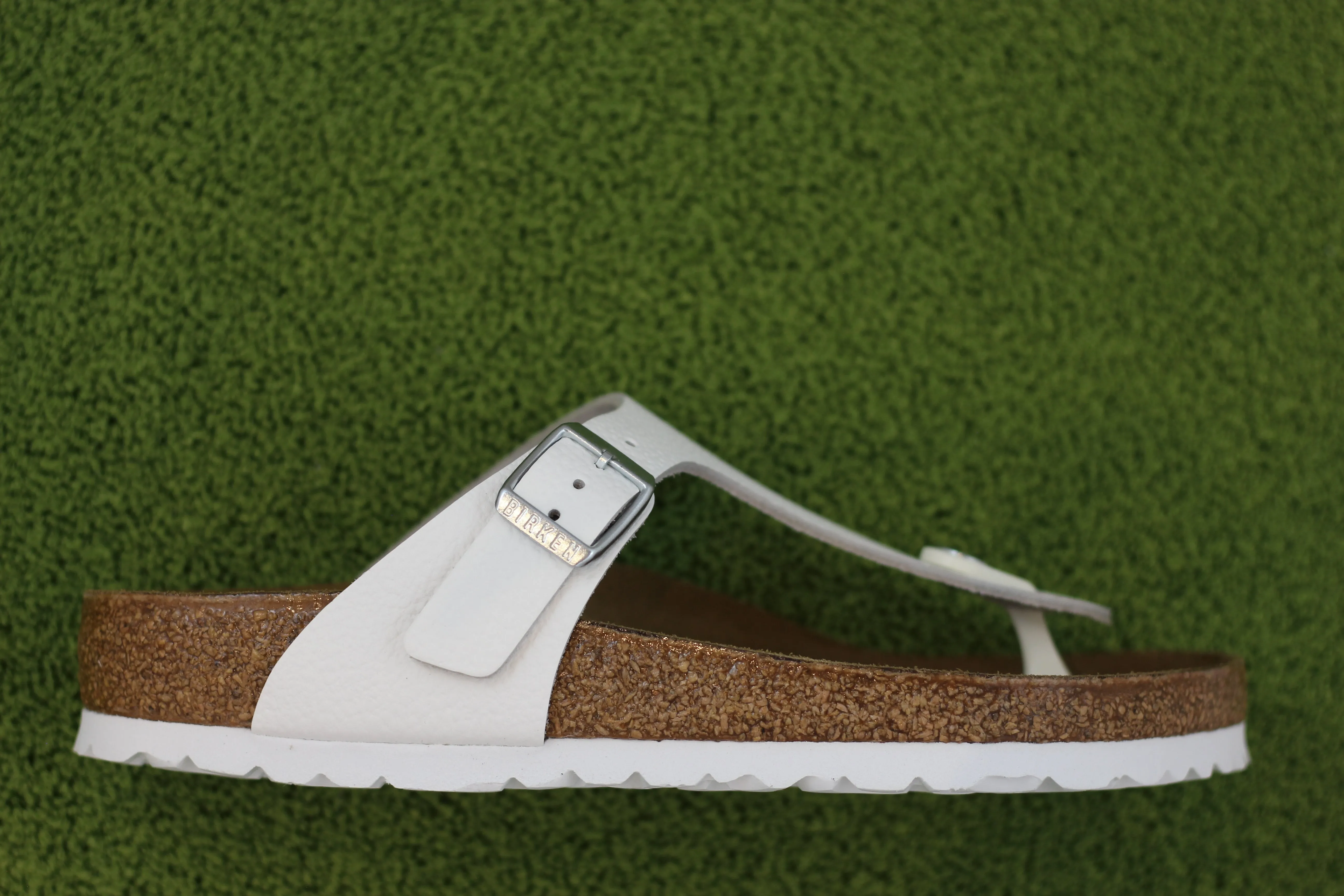 Women's Gizeh Sandal - White Leather