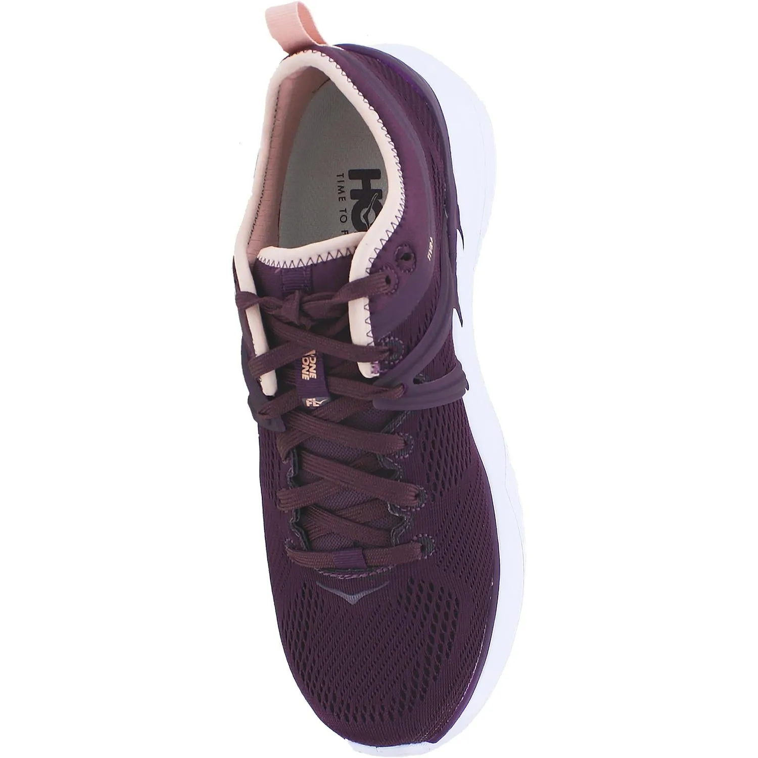 Women's Hoka One One Tivra Italian Plum/Evening Sand Mesh