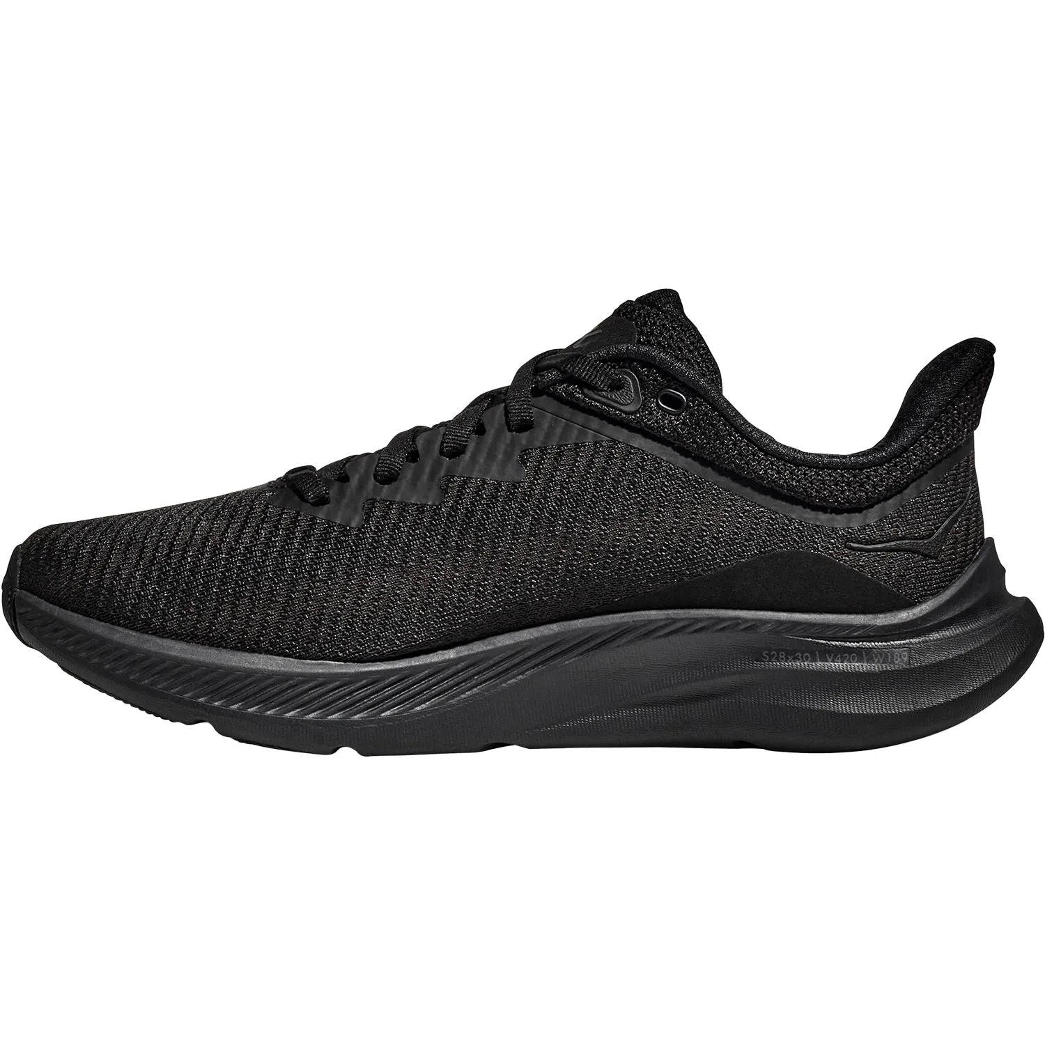 Women's Hoka Solimar Black/Black Mesh