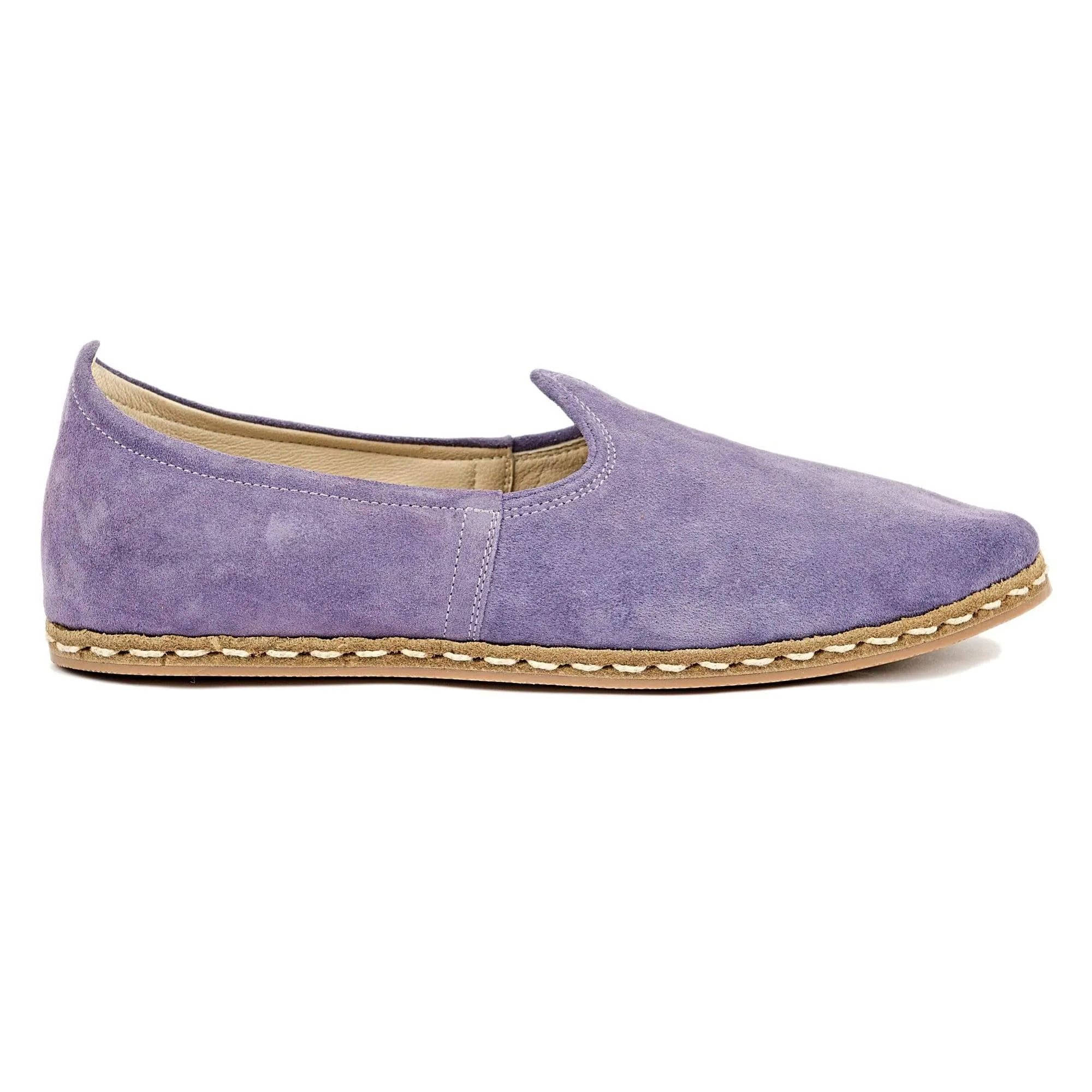 Women's Lavender Slip On Shoes