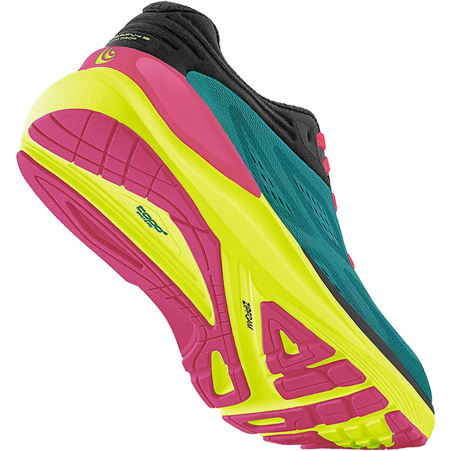 Women's Topo UltraFly 3 Emerald/Fuchsia Mesh