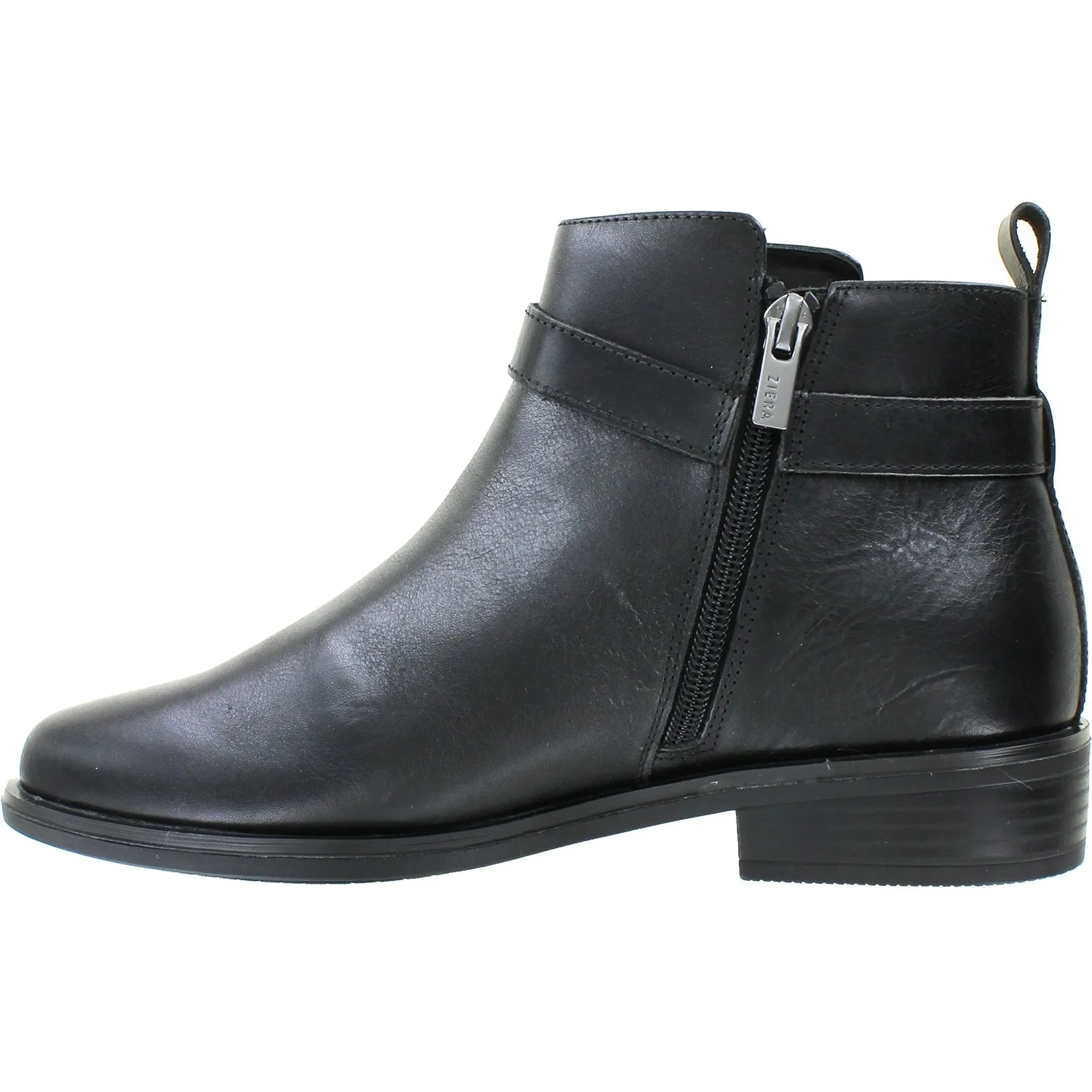 Women's Ziera Shahsa Black Leather