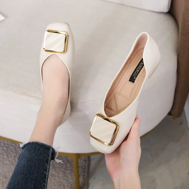 xiangtuibao   New Women Flats Hot Sell Colourful Suede Women casual Loafers Summer Ballet Round Toe Flats Designer Shoes Loafers